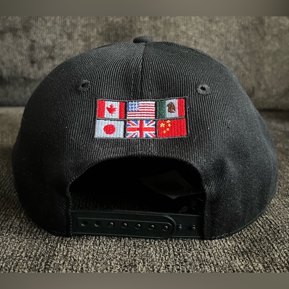 Migos Yung Rich Nation Gold Letters Logo Cap -NWT - Picture 5 of 9